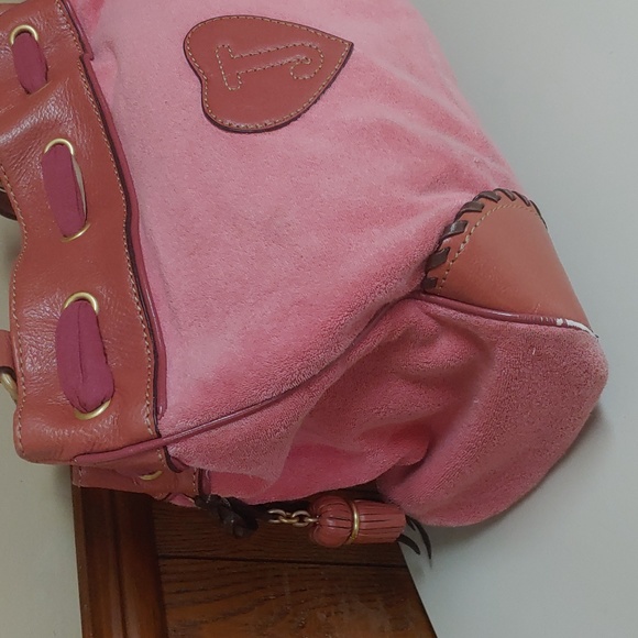 Juicy Couture y2k Vintage Pink Daydreamer Shoulder Bag - Picture 8 of 16